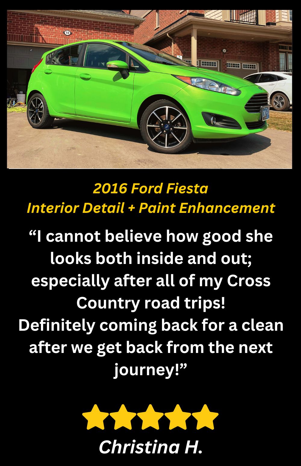 Christina H Fiesta Review